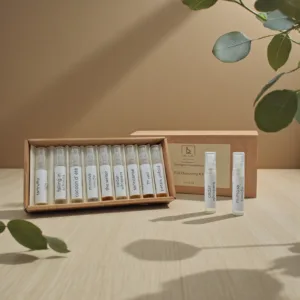 Ανοιχτό discovery kit με δείγματα little bottle perfumes