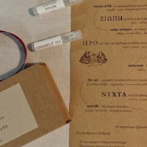 discovery kit αρωμάτων με χάρτη δοκιμής και δείγματα Little Bottle Perfumes